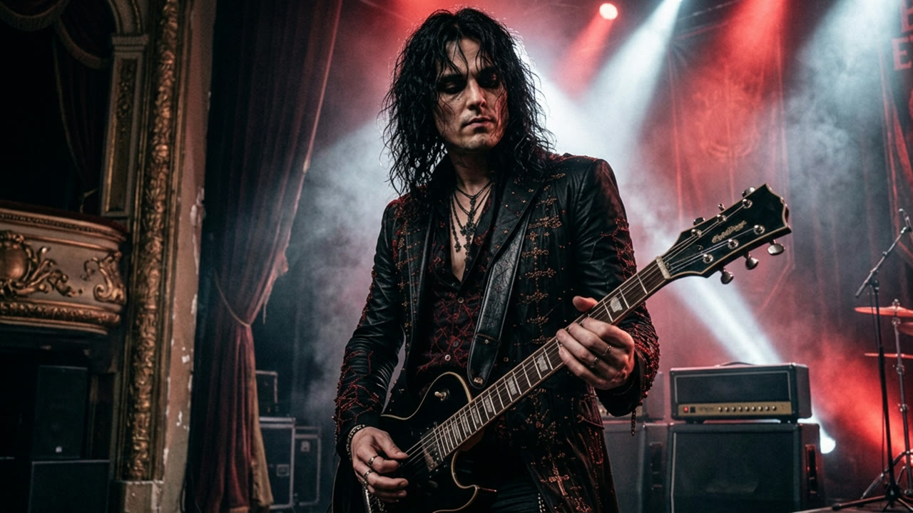 Damien Hits the Riff